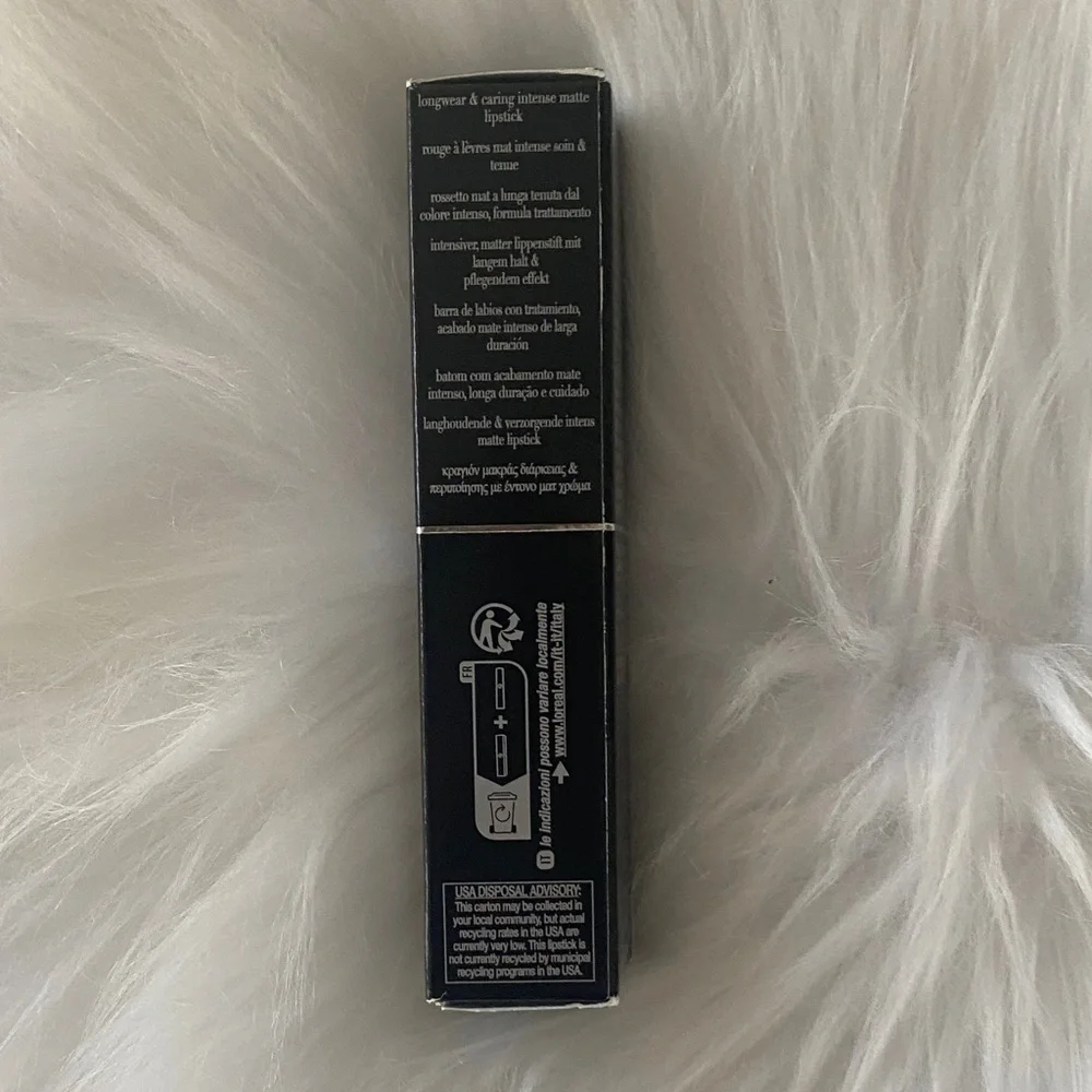Giorgio Armani Lip Power Matte Lipstick - stylish 112 new in box